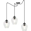 Image de Emibig Malmo transparante 3L pendel E27 decentraliseerbaar - Perfecte verlichting voor elke ruimte