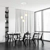 Image de Emibig 3 bollen hanglamp wit met messing en wit glas - Perfecte sfeerverlichting voor elke ruimte
