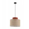 Image de DUO JUTA BRUIN hanglamp E27 modern, boho, scandic-eco