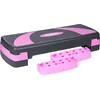 Image de Rebel Active Fitness Stepper - Aerobics Step In Hoogte Verstelbaar Tot 20 Cm - Stepper Stepbank Fitnessstep - Grijs Paars
