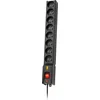 Image de Lestar LX 810 - Stroomverdeler - 8 Uitgangen - 3m Kabel - Zwart
