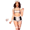 Image de Maid Kostuum met Accessoires