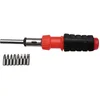 Image de Top Tools - Schroefbit Set - 9 Delig - Magnetische Houder - Ergonomische Handgreep