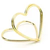 Image de PARTYDECO - 10 gouden hartjes plaatskaarten 2,5 cm voor bruiloft