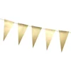 Image de Partydeco - Vlaggenlijn Goud (13 cm) - 2,1 m