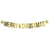 Image de PartyDeco - DIY Vlaggenlijn Merry Christmas Goud (150 cm)