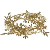 Image de Moon in the Room - LED decoratieslinger - Gold bladeren voor kerst - 1,8m Warm wit lichtvoorziening 3x AA