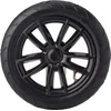 Image de Kinderkraft Achterwiel voor Kinderwagen Moov   12  / 30 cm Stroller Wheel - Zwart, Origineel Vervangingsonderdeel, Licht & Eenvoudig te Monteren