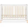 Image de Kinderkraft NICO - Ledikant - 120x60 cm - Verstelbaar - Ombouwbaar - Wit
