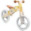 Image de Kinderkraft RUNNER - Houten loopfiets - 12 inch wielen - Bel, tas - Geel