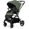 Image de Kinderkraft YOXI 3-in-1 Kinderwagen   Van Geboorte tot 22 kg   Reiswieg, Wandelzitje & MINK PRO i-Size Autostoel   Groen