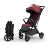 Image de Kinderkraft NUBI 3 Buggy   Lichtgewicht & Automatisch Inklapbaar   Tot 27 kg   Verstelbare Rugleuning   Bourgogne