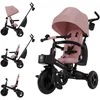 Image de Kinderkraft AVEO 2 PLUS Driewieler 6-in-1   Vanaf 9 Maanden tot 5 Jaar   Verstelbare Zitting & Duwstang   Met Zonnekap UPF50+, Roze