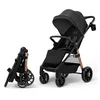 Image de Kinderkraft GRANDE 2 Buggy - tot 22 kg verstelbare duwbeugel 3 standen ruime zitting - Zwart