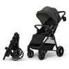 Image de Kinderkraft GRANDE 2 Buggy - grote EVA-wielen vergrendelbare voorwielen comfortabele slaapstand - Groen