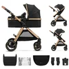 Image de Kinderkraft ESME 2-in-1 Kinderwagen   Combi Wieg & Wandelwagen   Inclusief Autostoeladapters   Grote Lekvrije Wielen   Tot 25 kg - Zwart
