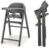 Image de Kinderkraft TINO 3-in-1 Kinderstoel - kinderstoel voor peuters en stoel voor volwassenen - vanaf 6 maanden tot 110 kg - verstelling van zitting en voetensteun - 5-punts veiligheidsgordel - eenvoudig inklapbaar - Grijs