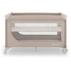 Image de Kinderkraft LEODY UP Campingbedje - 2-in-1 - Inklapbaar - 2 hoogtes - Beige