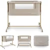 Image de Kinderkraft NESTEE GROW 2 - 3-in-1 aanschuifwieg - verstelbaar in 5 hoogtes - met matras - Beige