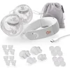 Image de Kinderkraft GENTLENEST Hands-Free Dubbele Borstkolf - Drievoudig Systeem met 9 Niveaus   4 Borstschilden - Gris