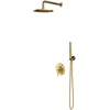 Image de OMNIRES Y - Doucheset met inbouwkraan, met inbouwdeel, diameter 25 cm, goud SYSY19GL