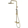 Image de OMNIRES Y - Doucheset met thermostaat, diameter 25 cm, 5 stralen, goud Y1244LUXLGL