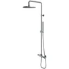 Image de OMNIRES Y - Doucheset met thermostaat, diameter 25 cm, nikkel Y1244SUNI