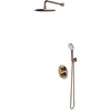 Image de OMNIRES Y - Doucheset met inbouwthermostaat, met inbouwdeel, diameter 25 cm, 5 jets, koper SYSYT05CP