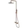 Image de OMNIRES Y - Doucheset met kraan, diameter 25 cm, koper Y1244MCP