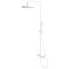 Image de OMNIRES Y - Doucheset met kraan, diameter 25 cm, mat wit Y1244MWM