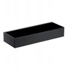 Image de Omnires Douchekorf Mat Zwart 30x5x11 cm - RVS