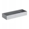 Image de Omnires Douche-Organizer Rechthoekig Nikkel Roestvrij Staal 30cm