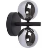 Image de TooLight Wandlamp - Glas en metaal - Zwart/grijs - Modern design - G9 fitting