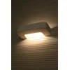 Image de Sollux Lighting Wandlamp Magnet - 7.5x36x15cm - E27 - wit - keramiek