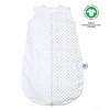 Image de Biologische Mousseline Babyslaapzak 0-6 mnd - Blauwe Stippen