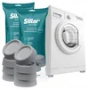 Image de Sillar Trillingsdempers wasmachine   universele - anti-vibratie rubberen pads voor wasmachine, vaatwasser, droger - 8 stuks