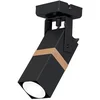Image de Milagro Vidar - Reflektor - Zwart - GU10 - Hout