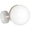 Image de MILAGRO MLP5423 Wandlamp SFERA WOOD Melkglas