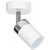 Image de Milagro Joker Plafondlamp Wit/Chroom GU10 1x8W