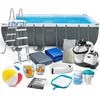Image de Intex 26356 - Familie Zwembad - 549 x 274 x 132 cm - 18-in-1 Set - Met Accessoires