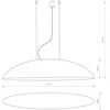 Image de Lyora Extra grote hanglamp Canoe Ø 117cm - 7926