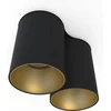 Image de Nowodvorski - Spot Eye Tone 2 lichts H 13 cm zwart - goud