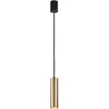 Image de Lyora Smalle hanglamp Eye zwart/goud - 8914
