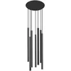 Image de Lyora Zwarte hanglamp Laser 7-lichts - 8920