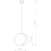 Image de Lyora Gouden hanglamp Wheel Ø 25cm - 9028