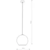 Image de Lyora Bol hanglamp Polaris Ø 25cm - 9060
