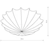Image de Lyora Plafonniere Form L wit Ø 80cm - 9672