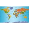 Image de Fotobehang XXL - World Map: Colourful Geography II.