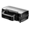 Image de MPM 3-in-1 RVS Tosti-ijzer, Contactgrill en Wafelijzer inclusief Uitneembare Platen met Antiaanbaklaag en Automatische Temperatuurregeling 1000W