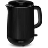 Image de MPM Stille Dubbelwandige RVS Waterkoker van 1,7 Liter met 1800W - Coolwall Zwart